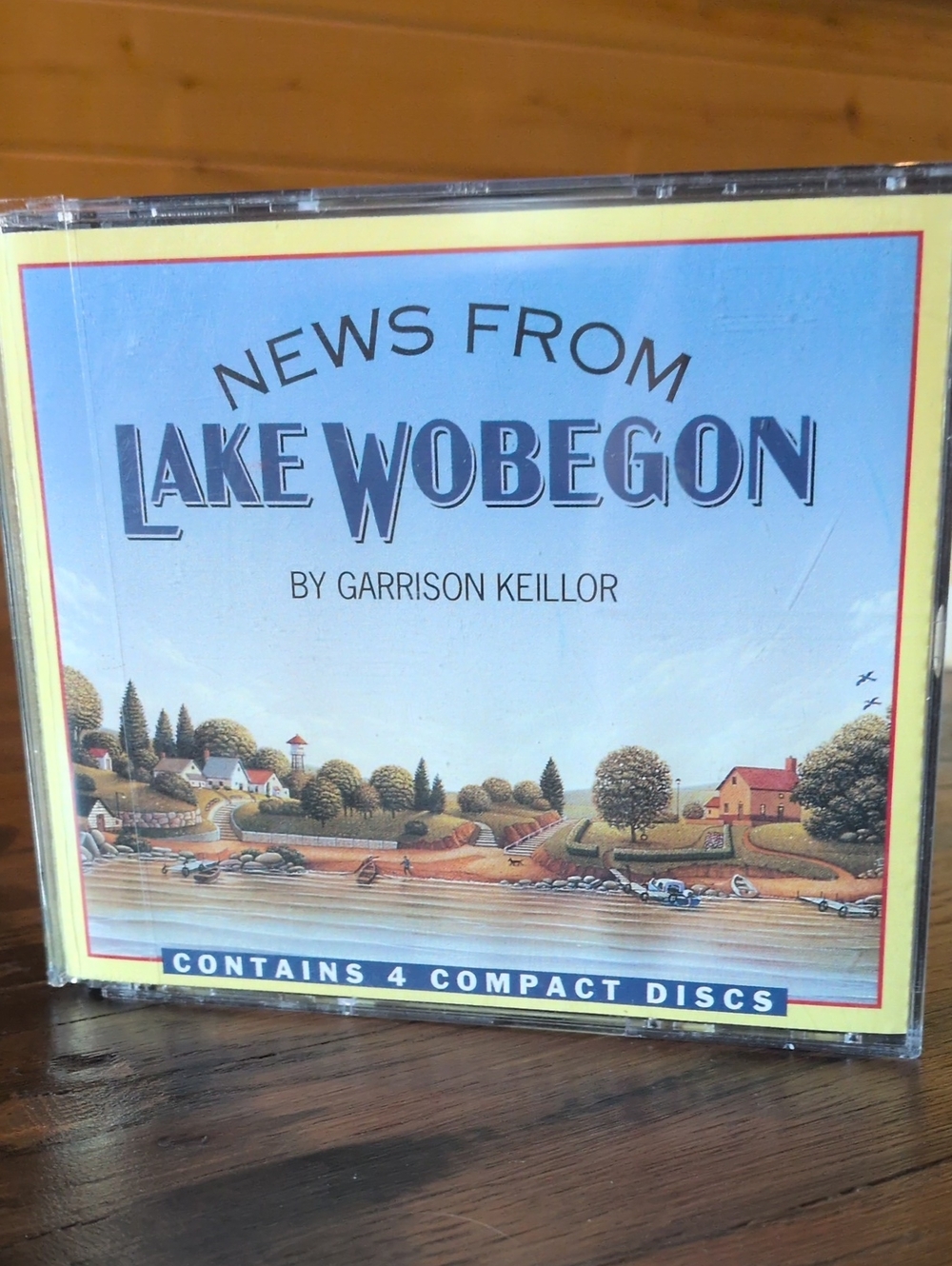 News From Lake Wobegon by Garrison Keillor - Audio CD Set of 4.